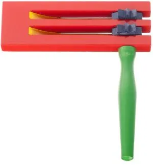 Fleet FLT-G20-2 Трещотка-вертушка деревянная, цветная с двумя язычками.