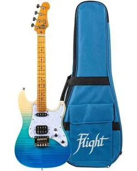 Flight Pathfinder Tenor TBL Электроукулеле, стратокастер, тенор.