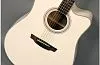 Flight AD-200 CEQ WH Электроакустическая гитара.-2