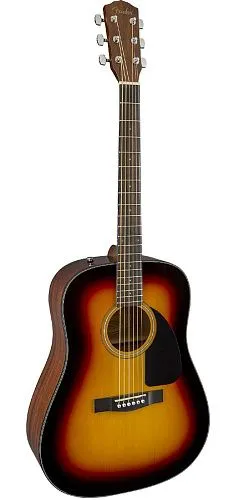 Fender CD-60 Sunburst Гитара акустическая.