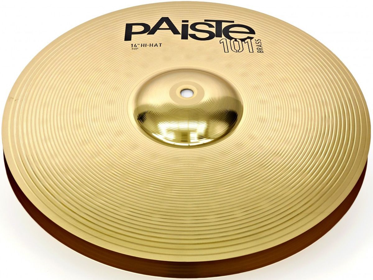 Paiste 0000144014 101 Brass Hi Hat Тарелка (пара).